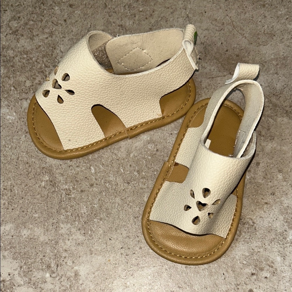 Kids Beige Sandals